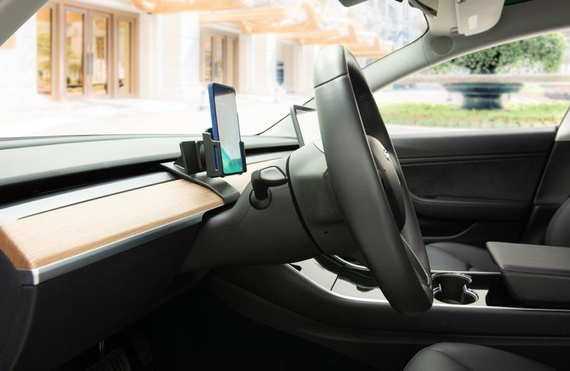 Uchwyt uniwersalny regulowany do VIVO Y11S bez futerału oraz w futerale lub etui o wymiarach: 70-83 mm (szer.), 2-10 mm (grubość)