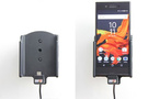 Uchwyt do Sony Xperia XZ z wbudowaną ładowarką samochodową do profesjonalnego montażu