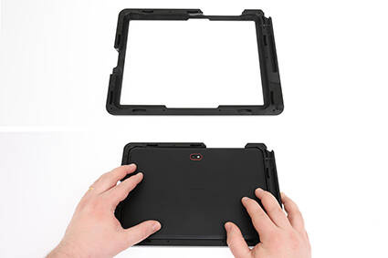 ModTek™ Hard Case Obudowa aktywna do Samsung Galaxy Tab Active 5 Pro SM-X356B przetestowana na upadek z wysokości 1,8 m.