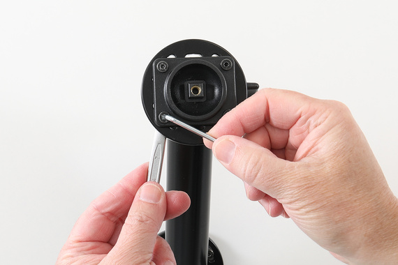 Aktywny uchwyt Brodit do CipherLab RS38 w gumowym etui