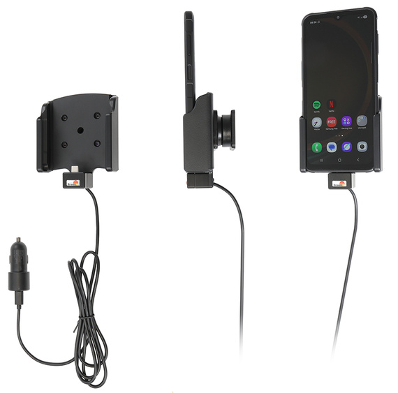 Aktywny uchwyt z ładowarką USB-A do Samsung Galaxy XCover 7 PRO