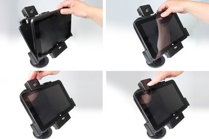 Uchwyt do Zebra ET56 8.3 pasywny o wzmocnionej konstrukcji z blokadą sprężynową na kluczyk