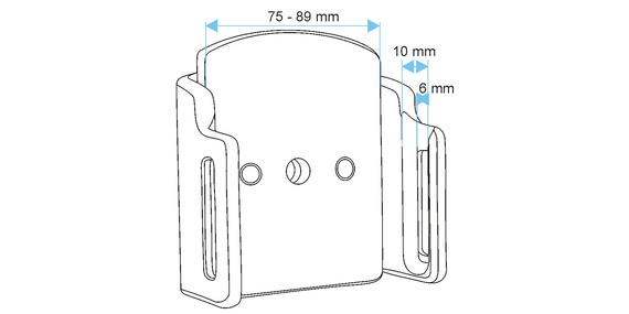 Uchwyt do Samsung Galaxy w etui ochronnym