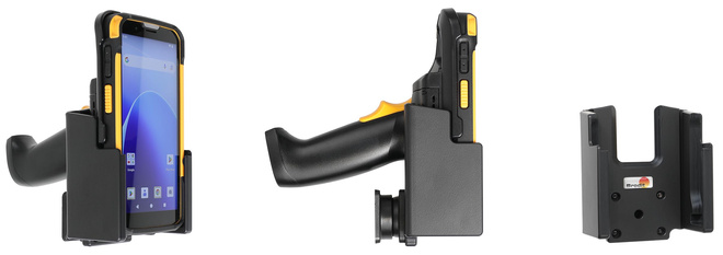 Uchwyt Brodit do CipherLab RS38 w gumowym etui z chwytem pistoletowym