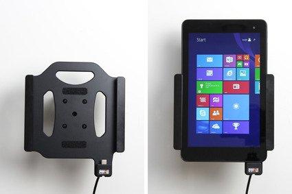 Uchwyt aktywny z kablem USB do Dell Venue 8 Pro (Model 5855)