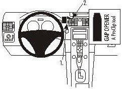 ProClip do Volvo V50 04-12