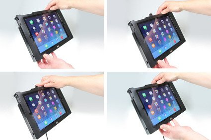 Brodit ochronna obudowa z adapterem Molex do profesjonalnego montażu do Apple iPad 9.7 5 Generacji z systemem adaptacyjnym Active MultiMoveClip