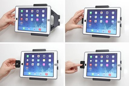 Uchwyt pasywny do Apple iPad 9.7 New (6 Gen.) w futerale Otterbox z blokadą na kluczyk