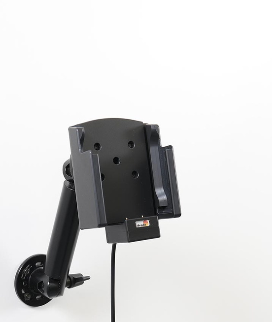 Aktywny uchwyt PogoPin Brodit do CipherLab RS38 w gumowym etui