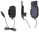 Uchwyt indukcyjny dedykowany do Samsung Galaxy S20+ z wbudowanym kablem USB oraz ładowarką samochodową