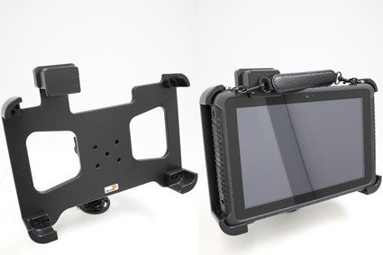 Uchwyt do Logic Instrument K101 G2 z blokadą sprężynową na kluczyk.