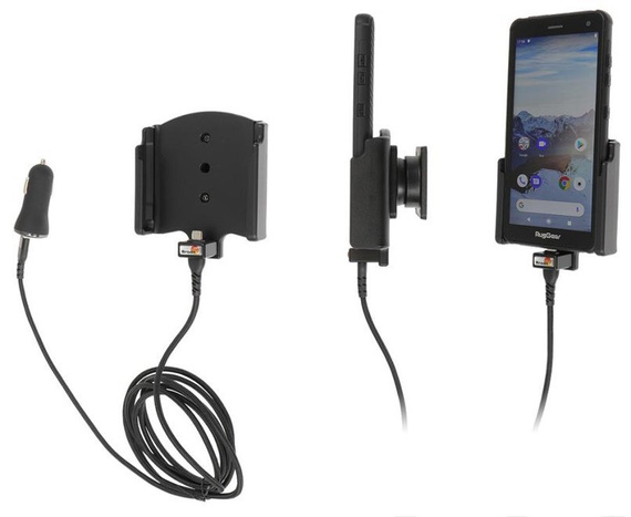 Uchwyt aktywny z magnetyczną końcówką USB do RugGear RG655