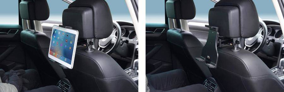 Brodit Uniwersalny Uchwyt do Tabletu | CRASH TESTED. Uchwyt regulowany, pasywny do tabletów w futerale oraz bez futerału o wymiarach: 180-230 mm (szer.), do 25 mm (grubość).