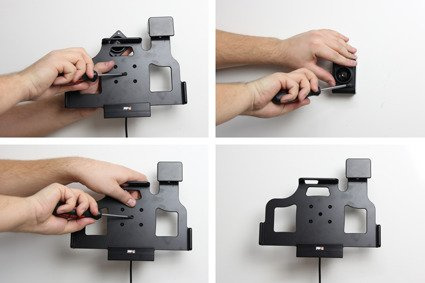 Uchwyt aktywny do instalacji na stałe z blokadą sprężynową do Samsung Galaxy Tab Active 8.0 SM-T365