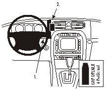 ProClip do Jaguar XJ 03-09