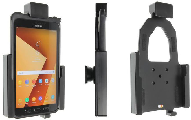 Uchwyt pasywny do Samsung Galaxy Tab Active 2, SM-T390/SM-T395 w oryginalnym futerale z blokadą sprężynową