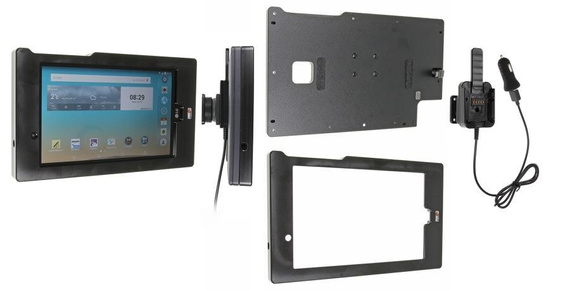 Brodit ochronna obudowa aktywna w wersji z kablem USB i ładowarką samochodową do LG G Pad F 8.0 z systemem adaptacyjnym Active MultiMoveClip