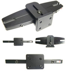 811020 - Uniwersalna baza mocowania do zagłówka z rozstawem prętów: 123 mm - 183 mm