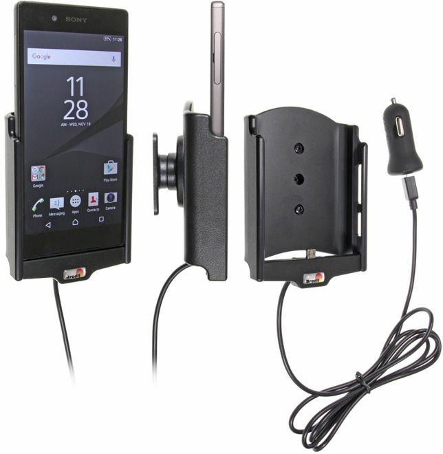Uchwyt aktywny z kablem USB do Sony Xperia Z5