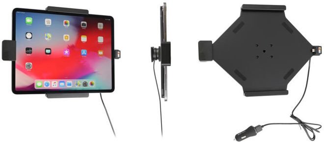 Uchwyt aktywny z kablem USB oraz blokadą sprężynową do Apple iPad Pro 12,9 2018 (A1895, A1976, A1983, A2014)