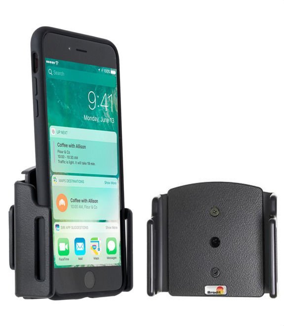 Uchwyt uniwersalny regulowany do Xiaomi Mi Note 10 Pro bez futerału oraz w futerale lub etui o wymiarach: 75-89 mm (szer.), 2-10 mm (grubość).