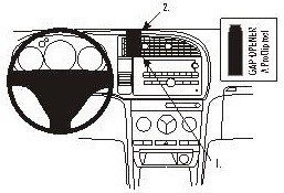 ProClip do Saab 9-3 09-11