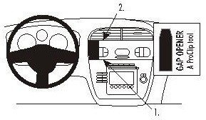 ProClip do Seat Altea 04-14