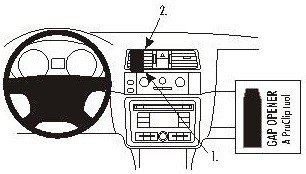 ProClip do Skoda Fabia 08-14