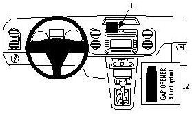ProClip do Volkswagen Tiguan 08-16
